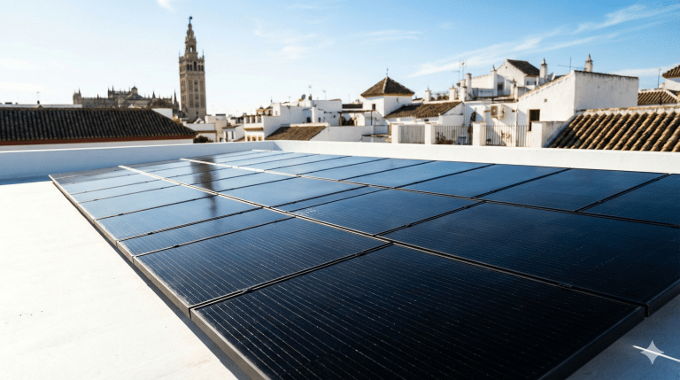 Instalación de placas solares y fotovoltaica en Sevilla